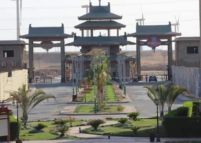شقة قرية بلو باي اسيا Blue Bay عين السخنة