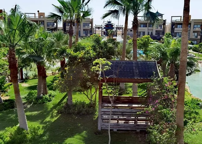 شقة قرية بلو باي اسيا Blue Bay عين السخنة